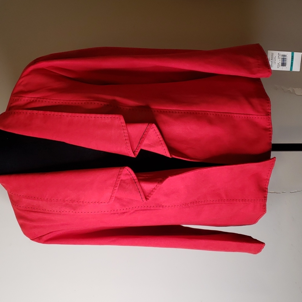 Alfred Dunner open red jacket 16P